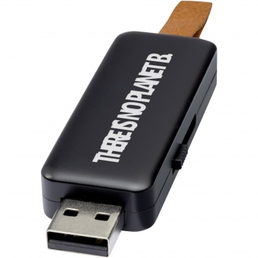 Logo trade promotional product photo of: Gleam 8GB light-up USB flash drive