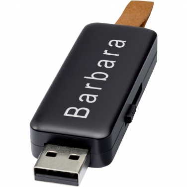Logo trade promotional products image of: Gleam 8GB light-up USB flash drive