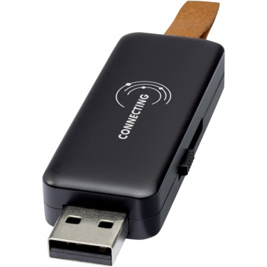 Logo trade business gifts image of: Gleam 16GB light-up USB flash drive