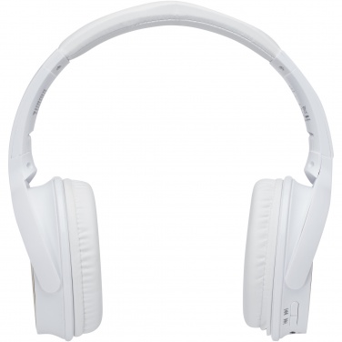 Logotrade business gift image of: Athos bamboo Bluetooth® headphones with microphone