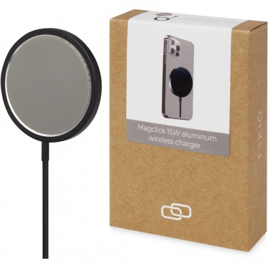 Logotrade promotional giveaways photo of: Magclick 15W aluminium wireless charger