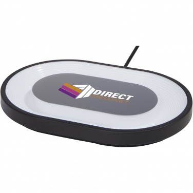 Logo trade advertising products picture of: Ray wireless charging pad with RGB mood light
