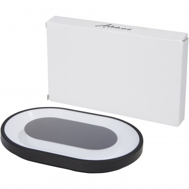 Logo trade promotional merchandise photo of: Ray wireless charging pad with RGB mood light