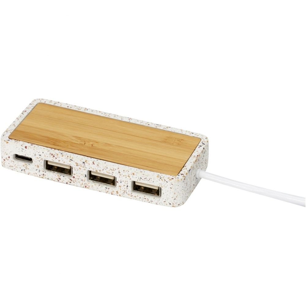 Logotrade promotional giveaway image of: Terrazzo USB 2.0 hub