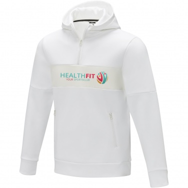Logotrade promotional product picture of: Sayan men's half zip anorak hooded sweater