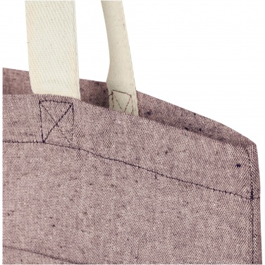 Logotrade business gifts photo of: Pheebs 150 g/m² recycled cotton tote bag with front pocket 9L