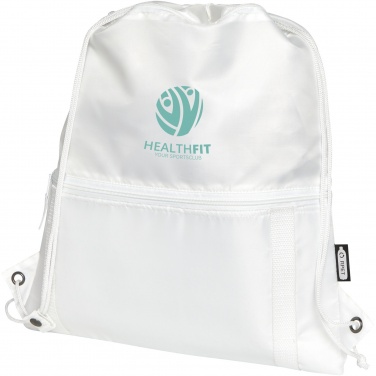 Logotrade corporate gift image of: Adventure recycled insulated drawstring bag 9L