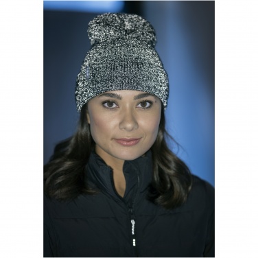Logo trade promotional gift photo of: Rigi reflective beanie