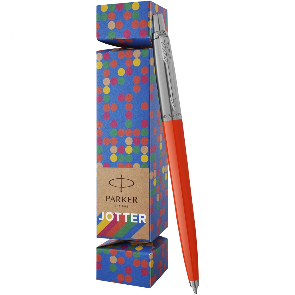 Logotrade promotional giveaway image of: Parker Jotter Cracker Pen gift set