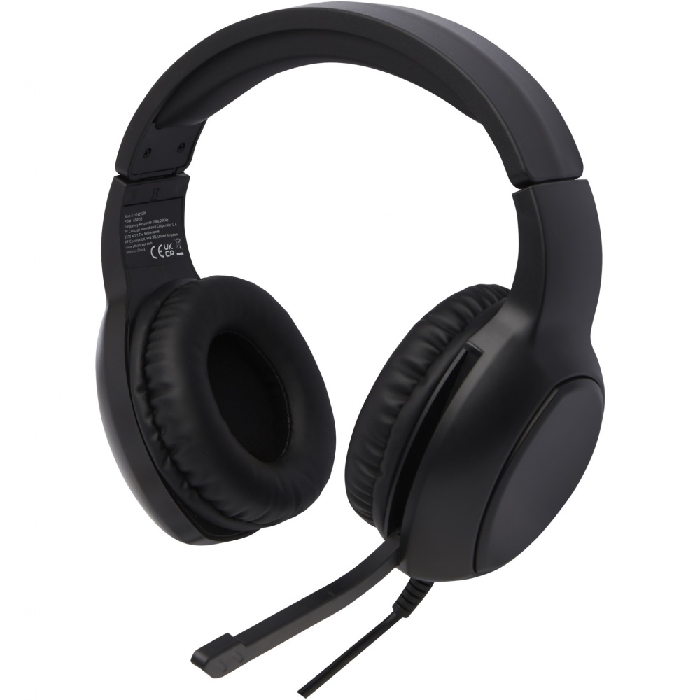 Logo trade advertising products image of: Gleam gaming headphones