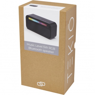 Logotrade promotional merchandise picture of: Music Level 5W RGB mood light Bluetooth® speaker