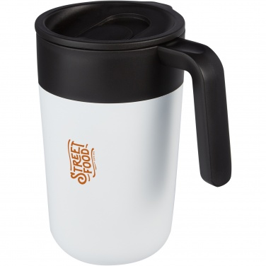 Logo trade advertising products picture of: Nordia 400 ml double-wall recycled mug