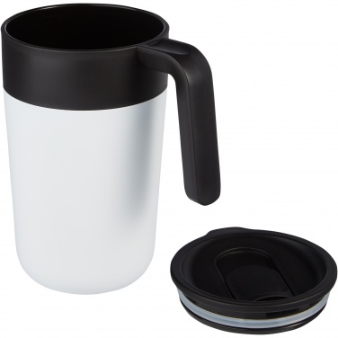 Logotrade promotional merchandise image of: Nordia 400 ml double-wall recycled mug