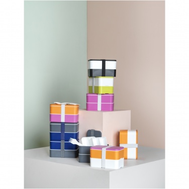 Logo trade promotional product photo of: MIYO double layer lunch box