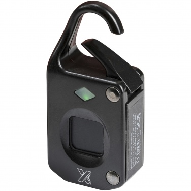 Logo trade promotional merchandise photo of: SCX.design T10 fingerprint padlock