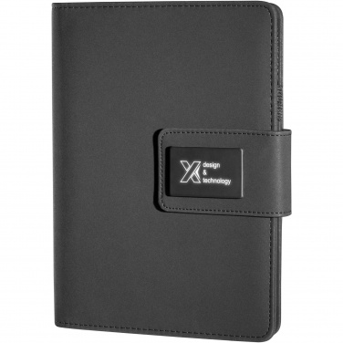 Logotrade promotional product image of: SCX.design O16 A5 light-up notebook power bank