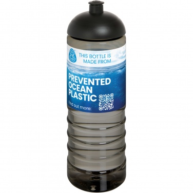 Logo trade promotional merchandise picture of: H2O Active® Eco Treble 750 ml dome lid sport bottle 