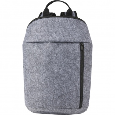 Logo trade business gift photo of: Felta GRS recycled felt cooler backpack 7L