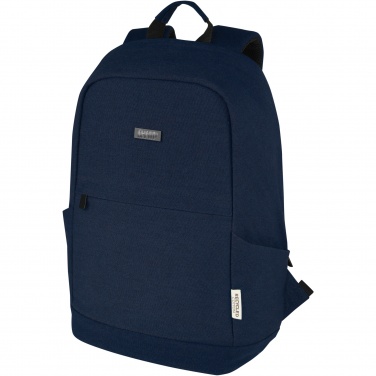 Logotrade promotional merchandise picture of: Joey 15.6" GRS recycled canvas anti-theft laptop backpack 18L