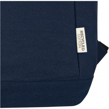 Logo trade corporate gift photo of: Joey 15.6" GRS recycled canvas anti-theft laptop backpack 18L