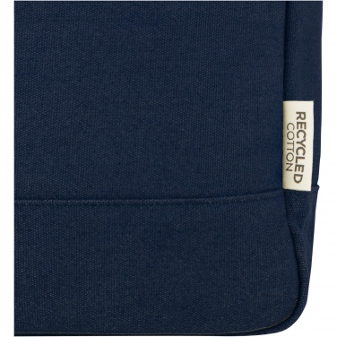 Logo trade promotional giveaway photo of: Joey 15” GRS recycled canvas rolltop laptop backpack 15L