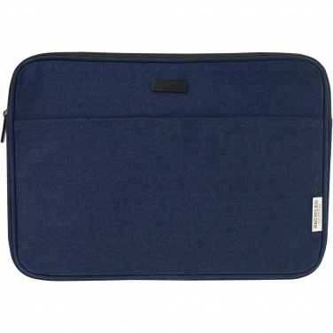 Logotrade promotional gift picture of: Joey 14" GRS recycled canvas laptop sleeve 2L