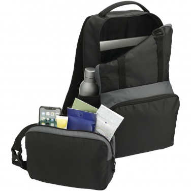 Logo trade promotional giveaway photo of: Trailhead 15" GRS recycled lightweight laptop backpack 14L