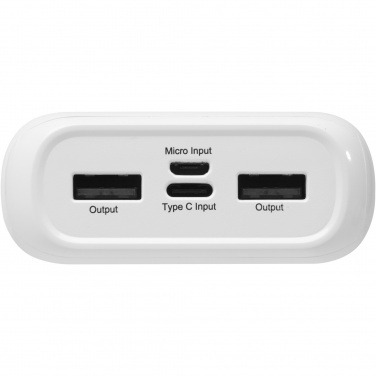 Logotrade corporate gift image of: Electro 20.000 mAh recycled plastic power bank 