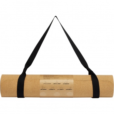 Logo trade promotional products picture of: Trikona cork yoga mat