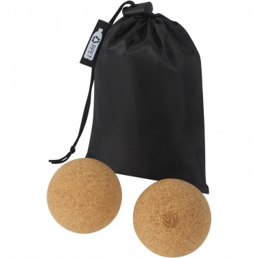 Logo trade promotional items picture of: Trikona cork yoga ball