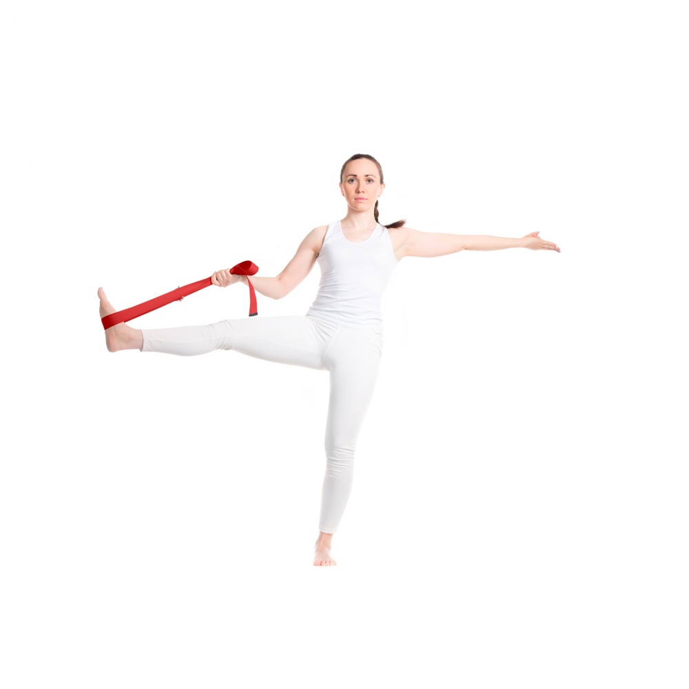 Logotrade promotional product picture of: Virabha RPET yoga strap