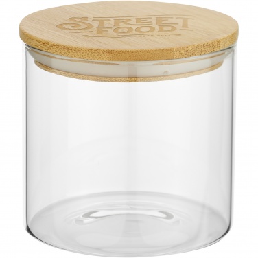Logo trade promotional items image of: Boley 320 ml glass food container