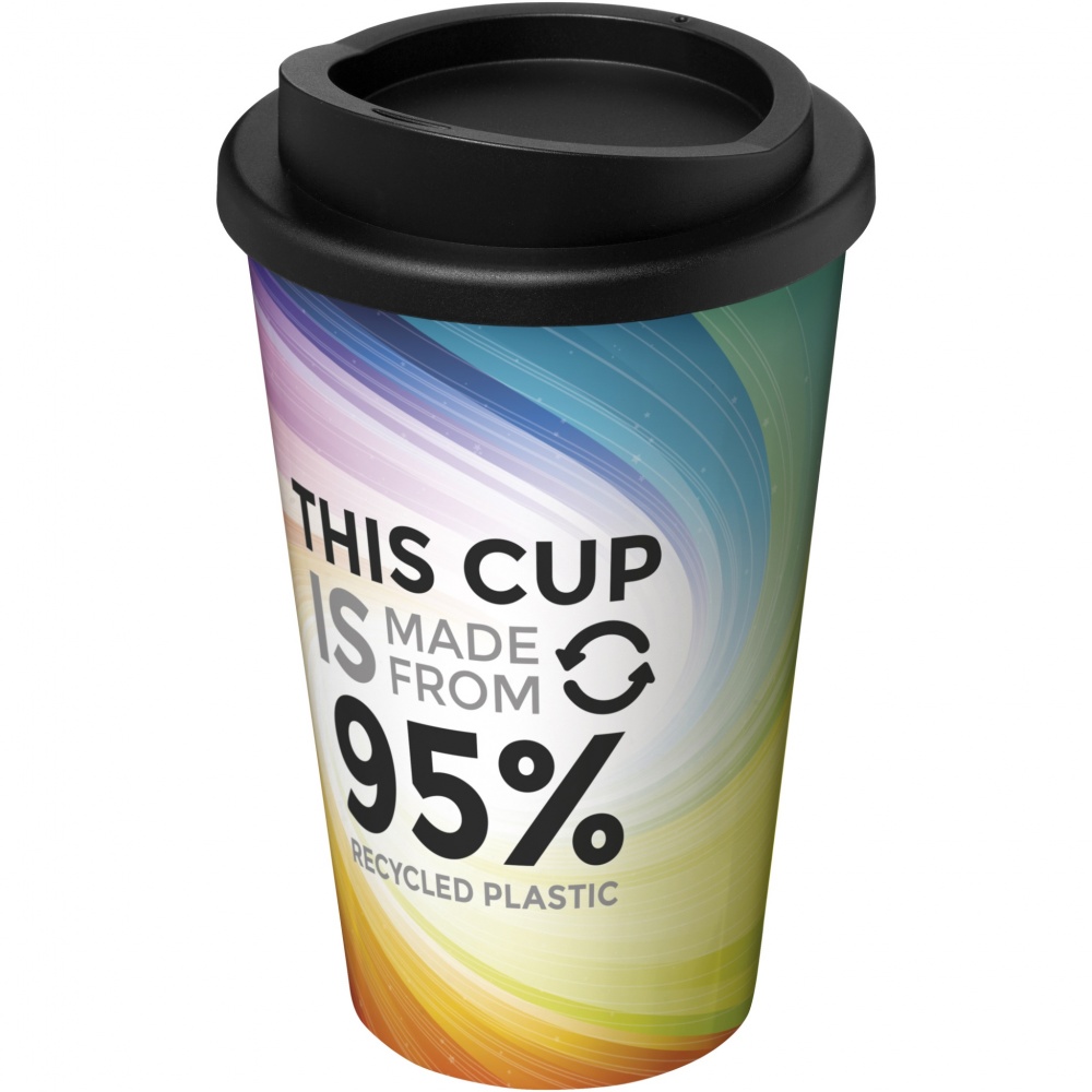 Logotrade promotional merchandise photo of: Brite-Americano® Recycled 350 ml insulated tumbler