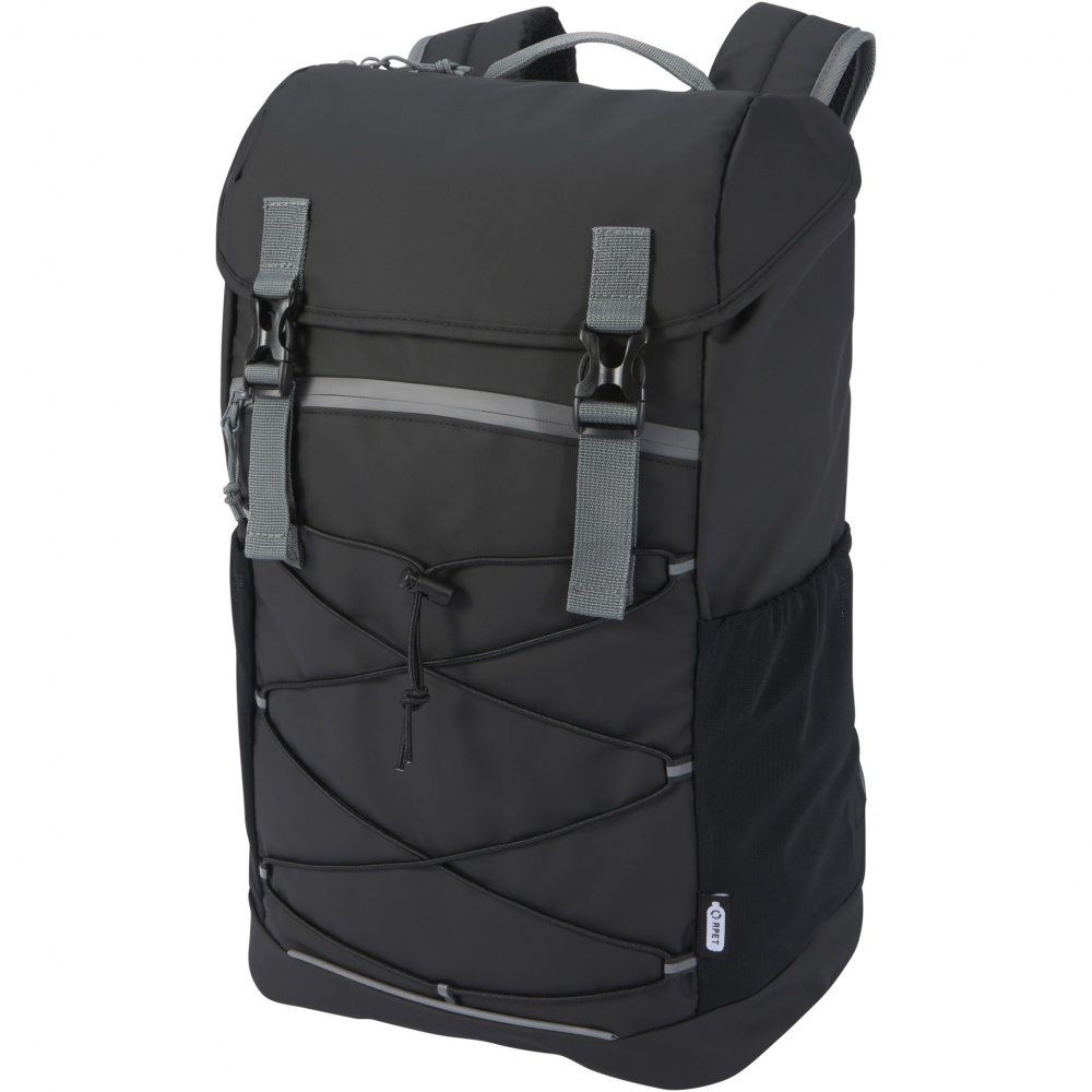 Logotrade promotional gifts photo of: Aqua 15.6" GRS recycled water resistant laptop backpack 23L