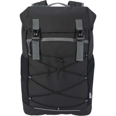 Logotrade promotional products photo of: Aqua 15.6" GRS recycled water resistant laptop backpack 23L
