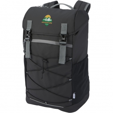 Logotrade promotional gifts photo of: Aqua 15.6" GRS recycled water resistant laptop backpack 23L