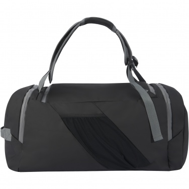 Logotrade corporate gift image of: Aqua GRS recycled water resistant duffel backpack 35L