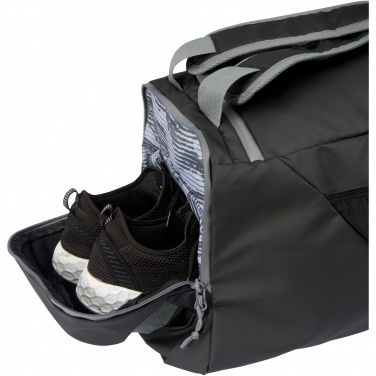 Logo trade business gift photo of: Aqua GRS recycled water resistant duffel backpack 35L