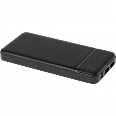 Logo trade promotional merchandise photo of: Loop 10.000 mAh recycled plastic power bank 