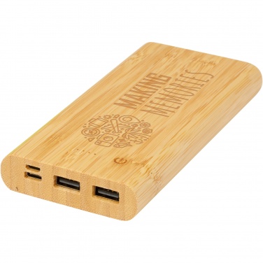 Logotrade corporate gifts photo of: Tulda 10.000 mAh bamboo power bank