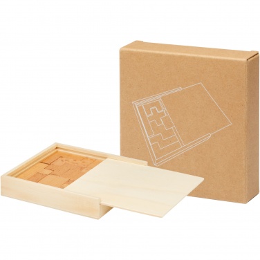 Logotrade promotional item picture of: Bark wooden puzzle