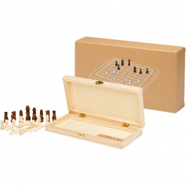 Logo trade promotional items image of: King wooden chess set