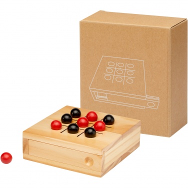 Logotrade promotional product image of: Strobus wooden tic-tac-toe game