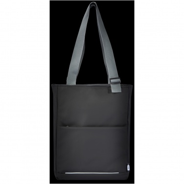 Logotrade corporate gift image of: Aqua 14" GRS recycled water resistant laptop tote bag 14L