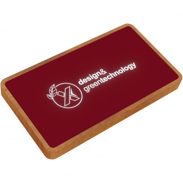 Logotrade promotional giveaway picture of: SCX.design P36 5000 mAh light-up wireless power bank