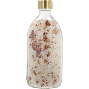 Logo trade corporate gifts picture of: Wellmark Just Relax 500 ml bath salt - roses fragrance