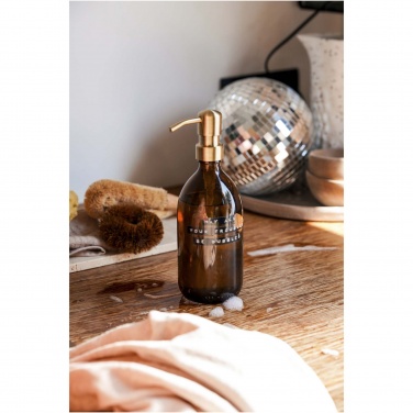 Logotrade promotional giveaway image of: Wellmark Bubbles 500 ml hand soap dispenser