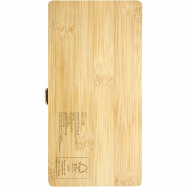 Logo trade promotional giveaway photo of: Rivet 19-piece bamboo/recycled plastic tool set