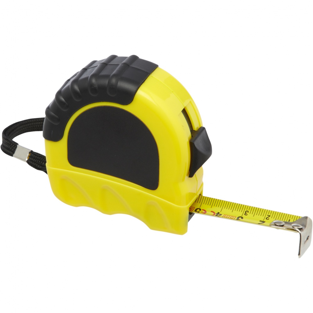 Logotrade promotional product image of: Rule 5-metre RCS recycled plastic measuring tape