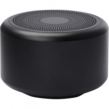 Logo trade advertising products image of: Rise 3W RCS recycled aluminium Bluetooth® mini speaker 